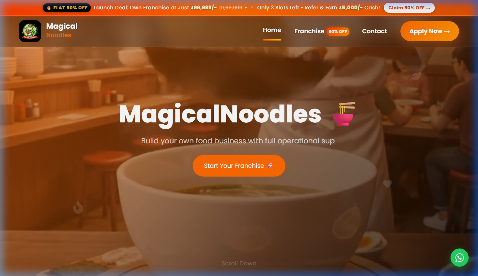 Interactive digital dining menu saving 28% in aggregator commissions